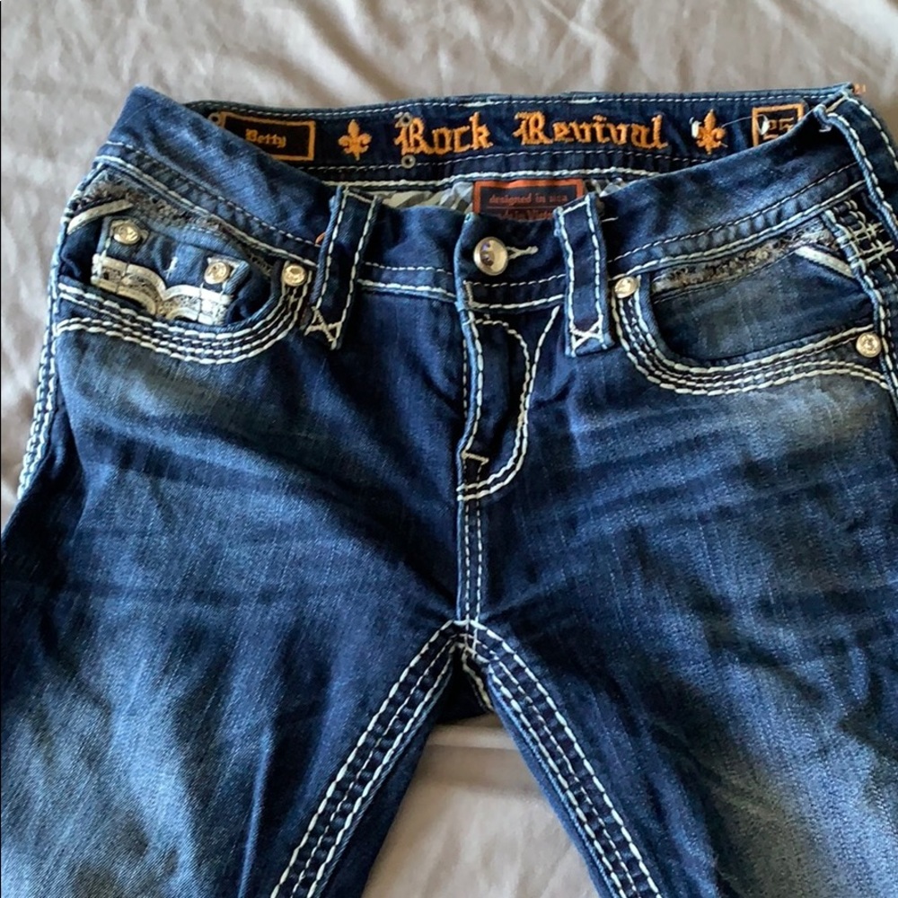 Rock revival skinny jeans